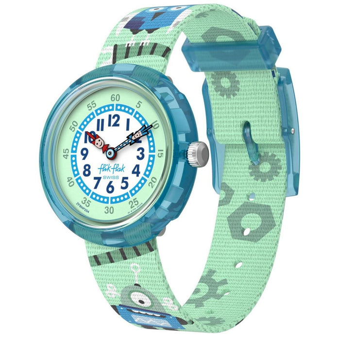 Swatch Boys's Flik Flak White Dial Watch - ZFBNP254