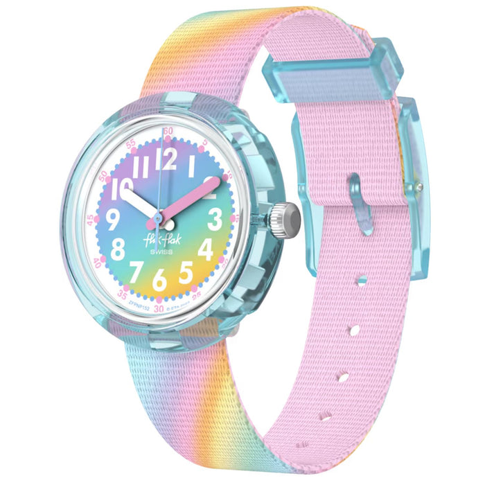 Swatch Girls's Flik Flak Multicolored Dial Watch - ZFPNP152