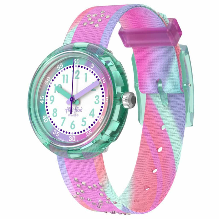 Swatch Girls's Flik Flak Pink Dial Watch - ZFPNP183