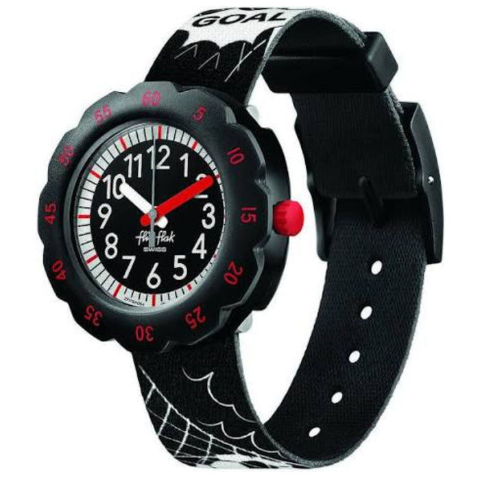 Swatch Boys's Flik Flak Black Dial Watch - ZFPSP064